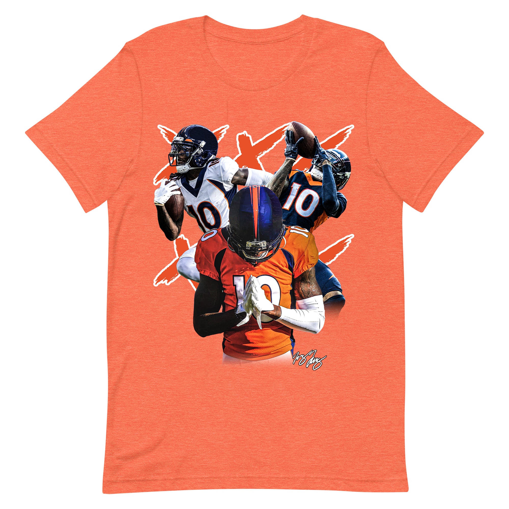 Jeudy 10X T-Shirt: Orange